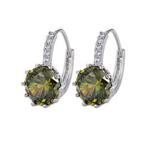 Bông tai không thấm nước bán buôn không gây dị ứng Bông tai thạch đá tự nhiên đồ trang sức thời trang bông tai - Product Image 6