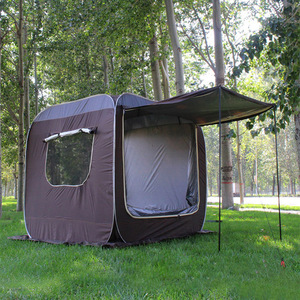 Vente chaude <span class=keywords><strong>Camping</strong></span> Tente Arrière Auvent Sauvage Tente Extension D'extrémité De Voiture Libre À Construire Tente Extérieure À Ouverture Rapide - Product Image 4