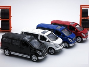 Đồ chơi xe mô hình Starex 1:32 mô hình xe âm thanh và ánh sáng pullback Diecast đồ chơi tự động 4S cửa hàng Quà Tặng màu vàng - Product Image 6