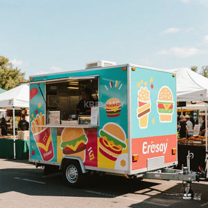 Carrito de Comida Plegable 2025, Remolque de Comida Móvil Plegable, Carrito de Hot Dogs - Product Image 6