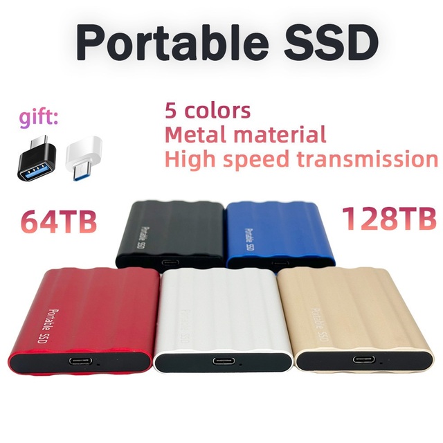 Tools and Equipment,SSD Mobile Solid-state Drive High-speed Transmission USB3.1 Expansion and Upgrade 500G-128TB