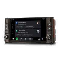 Erisin ES8512C 7 "IPS Android 13,0 Radio de coche para Toyota Corolla RAV4 Terios CarPlay Auto Radio GPS 4G DSP GPS Sat Nav EU STOCK