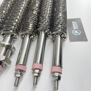 Pemanas Oven listrik elemen pemanas udara panas 380V 1600W M16 304Sus pemanas bersirip lurus - Product Image 4