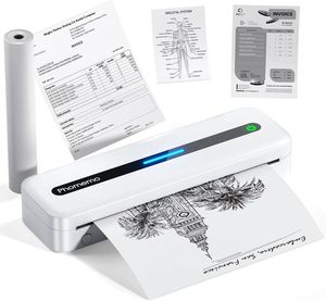 Inkless Mobile <strong>Printer</strong> M832 Handheld Barcode <strong>Printer</strong> 8.5x11 <strong>Printer</strong> For Contracts, Invoices, And More