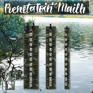 ไม้บรรทัดวัดขนาด120ซม. ทำจากพีวีซีนิ่มกันน้ำพับได้เป็นมิตรกับสิ่งแวดล้อมมีหลายขนาดยืดหยุ่นใช้ตก<span class=keywords><strong>ปลา</strong></span>น้ำจืดในทะเลได้ - Product Image 3