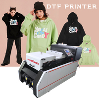 Impresora Digital en polvo, máquina de impresión en polvo de película PET de 30cm, 2022 DTF, todo en uno, no necesita trazador de corte, impresoras de camisetas, venta al por mayor