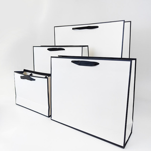 Sac en papier <span class=keywords><strong>Victoria</strong></span> <span class=keywords><strong>secret</strong></span> avec poignée en ruban sac en papier recyclable pour bijoux sacs en papier brun recyclé - Product Image 2