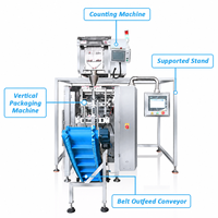 Máquina Eléctrica Automática para Contar y Empacar Dulces, Gomitas y Chocolate |   Sachet Vertical de Plástico Fácil de Usar