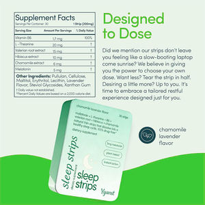 Tiras de Melatonina y L-Teanina Sin Azúcar para Ayudar a Dormir, Alivio del Estrés, Mejora del Sueño - Uso en Adultos, Empaque Personalizado, Dietético, OEM/ODM - Product Image 2