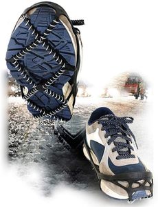 Crampons antidérapants pour glace et neige, semelles antidérapantes pour chaussures de marche sur neige et glace, crampons pour bottes d'hiver pour hommes et femmes - Product Image 6