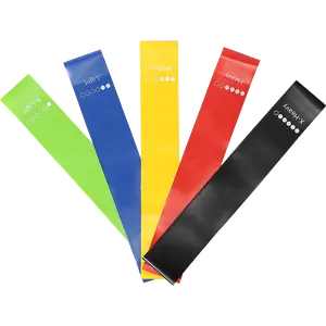 Topko ชุดยางยืดออกกำลังกาย5ชิ้น, สายยางยืดออกกำลังกายแบบห่วง - Product Image 5