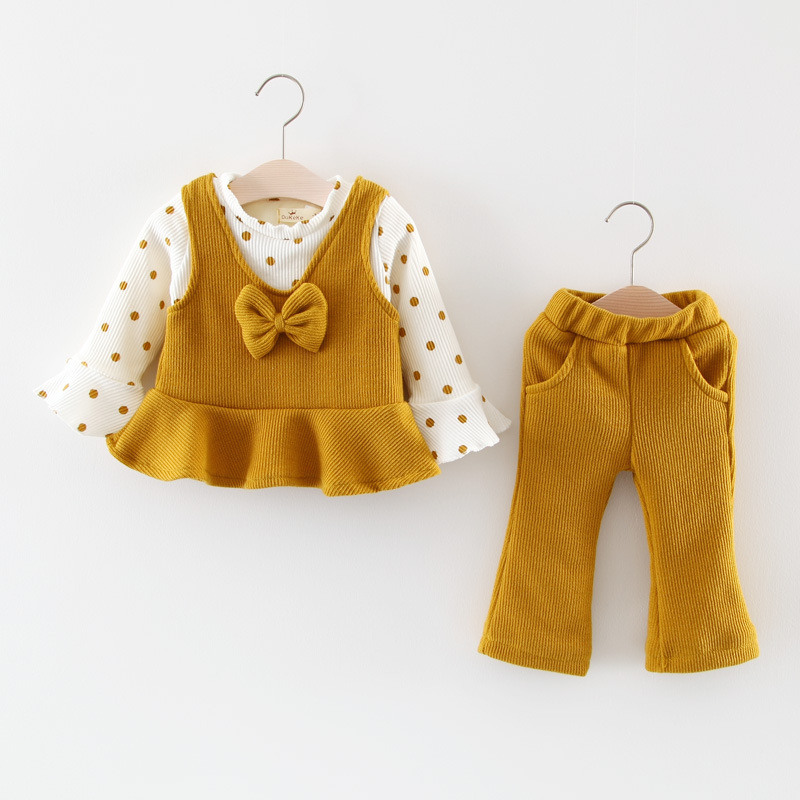 2020 детская одежда, модные плотные вязаные наряды, детская зимняя одежда высокого качества для маленьких девочек