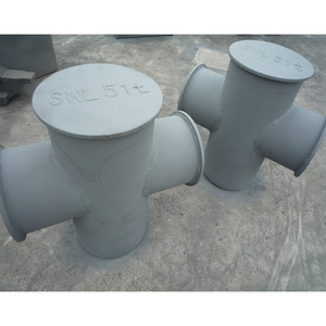 Butée de chaîne en acier de type croisé SWL 51T pour matériel maritime naval - Product Image 1