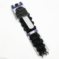 BELEZA 2 #   Extensions de cheveux synthétiques pour tresses au crochet, style Deep Wave, avec pack de mèches offert, pour tresses Passion Twist