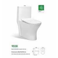 Toilette intelligente multifonctionnelle entièrement automatique avec siège chauffant et télécommande, commande vocale électrique