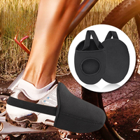 E0034 Cubrezapatillas de Ciclismo Impermeables y Cortavientos para Bicicleta, Calentadores de Puntera, Protectores de Calzado para Ciclismo