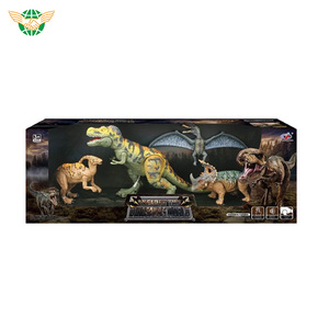 Ensemble de jouets de scène du monde des <span class=keywords><strong>dinosaures</strong></span>, modèle de dinosaure multi-pièces avec accessoires de scène pour enfants, jeu éducatif - Product Image 6