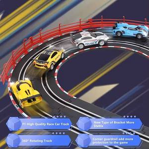 4 Autos de Carreras de Alta Velocidad, Pista de Autos Eléctricos o a Batería, Regalos y Juguetes para Niños de 6, 7, 8-12 Años con Juegos de Pistas de Carreras - Product Image 5