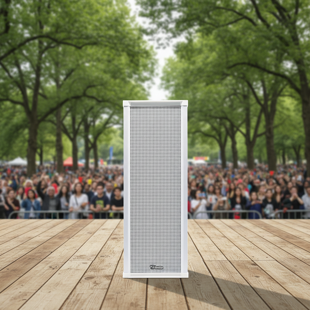 Thinuna IP-20SK-BS BS Architecture IP POE Network Sound Column 20W Aluminum Alloy Housing Wall Mount Speaker for PA System
