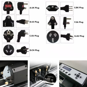 Traceur de découpe informatisé entièrement automatique Détection de contour de caméra pour autocollants de voiture Équipement de post-presse d'impression de vêtement - Product Image 5