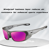   Lunettes de soleil polarisées pour le sport, protection UV400, lunettes de soleil pour la conduite en plein air, unisexes, échantillons uniquement