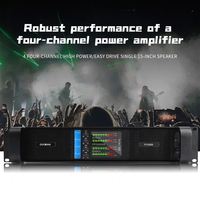 Amplificateur de puissance professionnel 4 canaux Gooermi FP10000 2000W Classe D pour DJ, scène et système audio