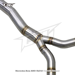 <span class=keywords><strong>BSK</strong></span> pour mercedes-benz GLC43 AMG 3.0T 2020-2024 voiture de sport de course SS304 tuyau Valvetronic système d'échappement Catback silencieux échappement - Product Image 3