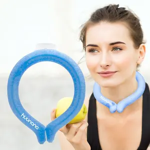 Hot Sale Wearable Cooling Neck Tube Portable PCM Neck Ice Ring Cooling Tube for Combating Hot Flashes