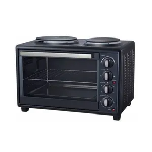 KRON 1500w 46l Electric Oven For Pizza Household Electric Oven For Home With 2 Hot Plates