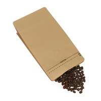 Sachets Doypack Personnalisés Imprimés, Aseptiques, à Valve, Scellables à Chaud, avec Fermeture Éclair Latérale, en Feuille d'Aluminium, pour Grains de Café et Stockage Alimentaire
