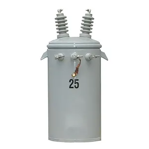 High Perfomance Single Phase Pole Mounted Transformer 13.8kv 100kva 75kva 50kva 37.5kva 25kva 15kva Price