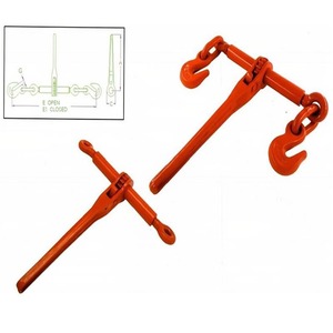 5/16 3/8 giả mạo thép hợp kim Ratchet tải chất kết dính 5400lbs cho hàng hóa chuỗi thắt chặt - Product Image 3