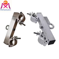 Accessoire pour épandeur de treillis en aluminium Adaptateur de treillis en croix pour pince rotative d'étape