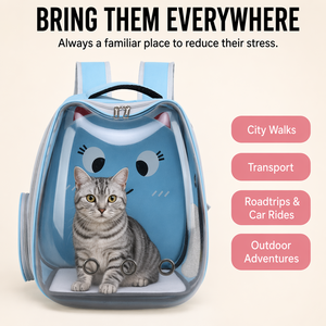 Wholesale Oxford Fashion Portable Breathable Cat & <b>Dog</b> Backpack <b>Carrier</b> Airline Approved for <b>Small</b> Pets - Product Image 3