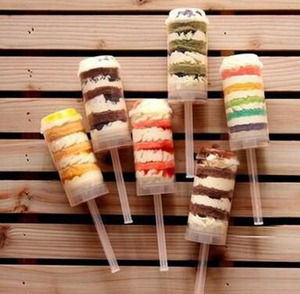 Confetti Poppers Rõ Ràng Gậy Bánh Pops Shooter Nhựa Hình Tròn Đẩy Bánh Pop <span class=keywords><strong>Sticks</strong></span> Với Nắp Đậy - Product Image 6