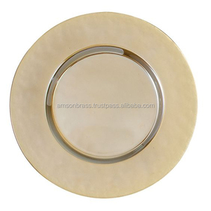 จานรองอาหารสีโรสโกลด์โบราณแบบเรียบง่าย - Product Image 6