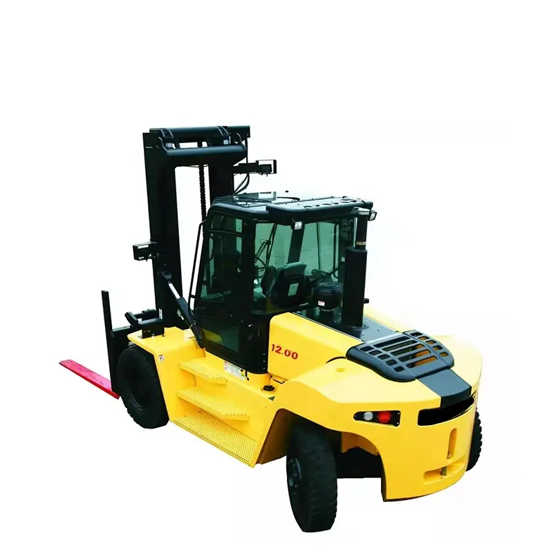 16-18 15 20 Ton 22-25 Ton 8.5-9.5 Ton büyük tonaj dizel offroad Forklift engebeli arazi mal al forklift fiyat