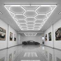 Lumière LED 6000K - Lumière douce et brillante pour garage, atelier et detailing automobile - Portable, alimentée par courant alternatif, IP20