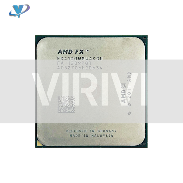 For FX-4100 4 Cores 3.6GHz 4MB Cache 95W TDP AM3+ Socket 64-Bit Desktop CPU