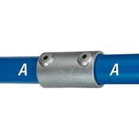 Barrières de sécurité modulaires en fonte et aluminium malléable, garde-corps, cadre, raccords de tuyauterie structurelle à basse pression zingués, kits