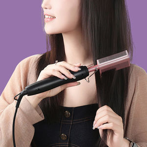 Vente en gros de peigne chauffant 2 en 1, lisseur électrique <span class=keywords><strong>pour</strong></span> <span class=keywords><strong>cheveux</strong></span>, <span class=keywords><strong>brosse</strong></span> lissante à haute température, fer à lisser <span class=keywords><strong>pour</strong></span> <span class=keywords><strong>cheveux</strong></span> humides et secs - Product Image 5