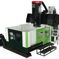 Centro de Mecanizado CNC de Doble Columna con Estructura Robusta, Controlador Fanuc, Fabricante OEM ODM Personalizado