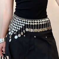 25 Designs Chaîne de taille en métal de style bohème transfrontalier pour femme, ceinture de style ethnique rétro, accessoires haut de gamme Spice Girls