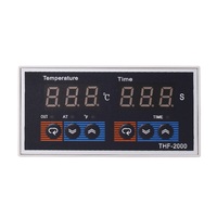 THF2000 Tipe Horizontal Relay SSR Output Pengontrol Suhu Digital Terintegrasi dengan Tampilan Waktu dan Suhu