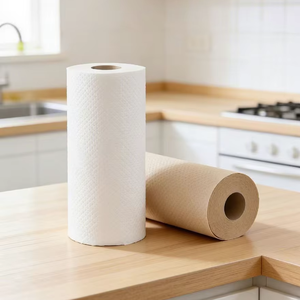 Rotolo di Carta Assorbente <span class=keywords><strong>da</strong></span> Cucina in Pura Polpa di Legno Ecologica di Alta Qualità, Vendita all'Ingrosso - Product Image 2