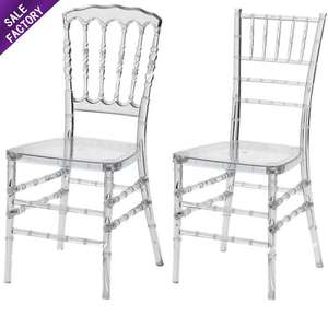 Wholesale Outdoor Crystal Clear Transparent Phoenix <b>Chairs</b> Party Acrylic <b>Chairs</b> for Wedding Event Banquet - Product Image 1