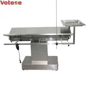 Pet Supplies V Shaped Stainless Steel Surgical Veterinary Table