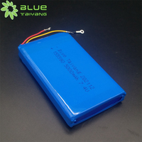 Baterai Li-polymer Isi Ulang Berkualitas Tinggi 155590 7.4v 5000mah untuk Kunci Pintu Pintar Nom 7.4v 5000mah 37wh Paket Baterai Lithium