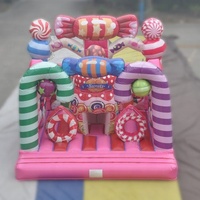 Château gonflable de petite ville, château amusant, en vente, pour enfants commerciaux, nouvelle collection