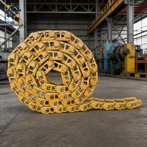 Piezas del Tren de Rodaje de Bulldozer, Conjunto de Cadena de Orugas DH55 DH130 DH180 <span class=keywords><strong>DH200</strong></span>, Grupo de Eslabones de Cadena de Orugas DH280 DH300 DH320 - Product Image 1